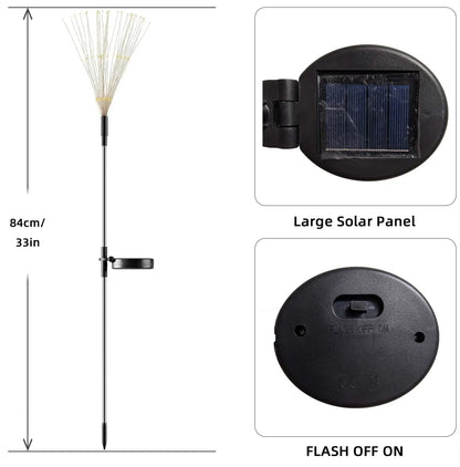 Solar Firework Outdoor Garden Lights