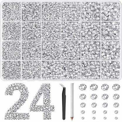 40-Color Jelly Rhinestone Bedazzling Kit