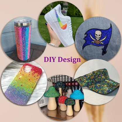 40-Color Jelly Rhinestone Bedazzling Kit