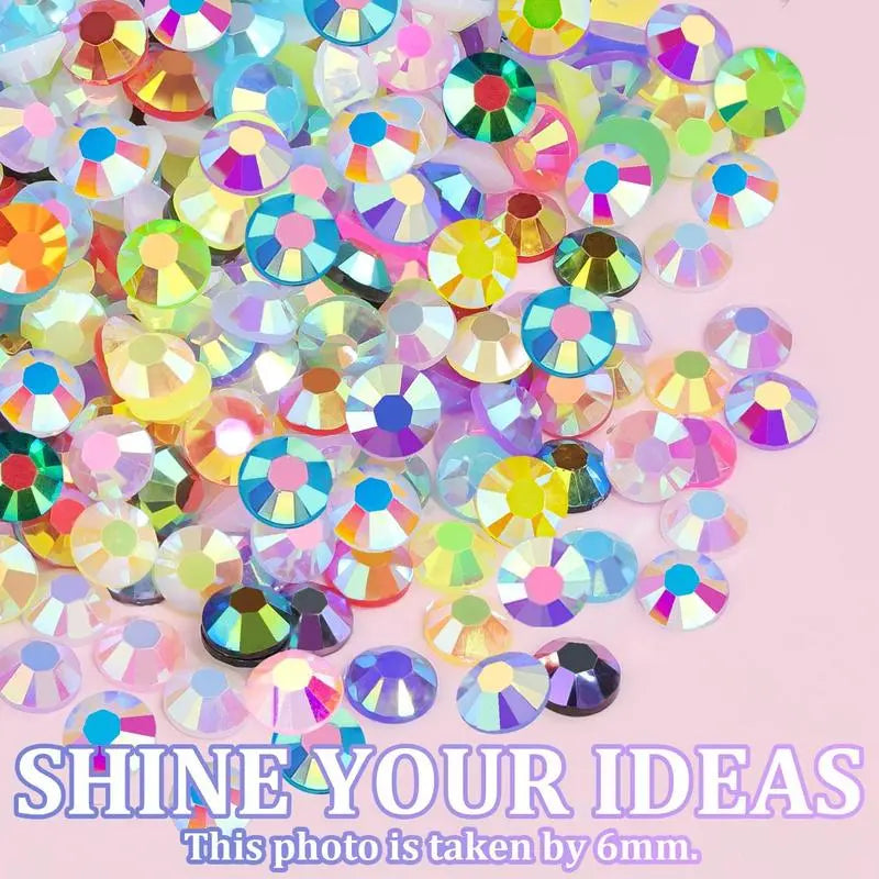 40-Color Jelly Rhinestone Bedazzling Kit