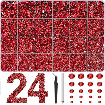 40-Color Jelly Rhinestone Bedazzling Kit