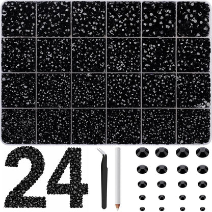 40-Color Jelly Rhinestone Bedazzling Kit
