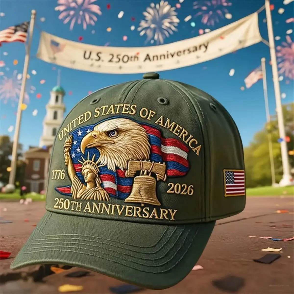 250th Anniversary Classic Wool Baseball Cap 🦅