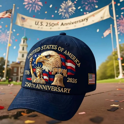 250th Anniversary Classic Wool Baseball Cap 🦅