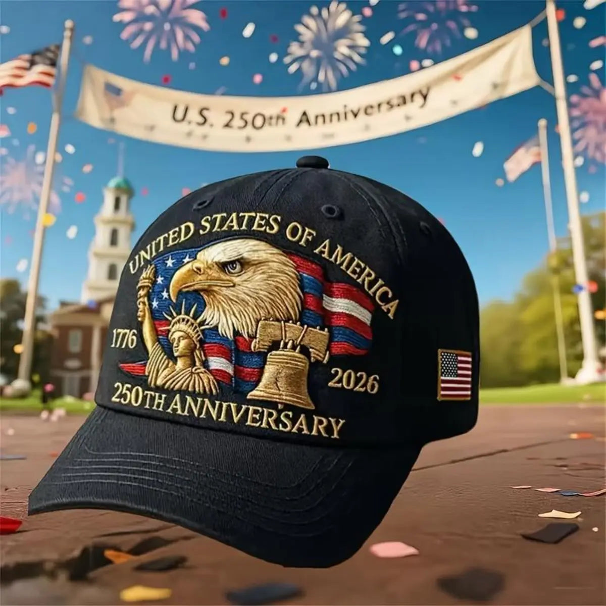250th Anniversary Classic Wool Baseball Cap 🦅