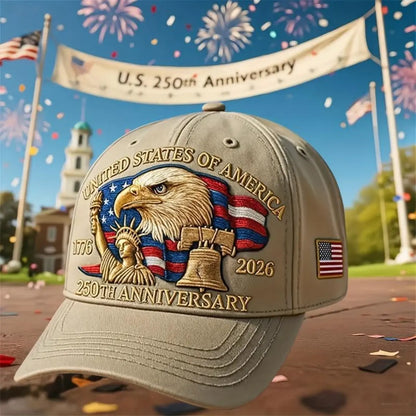 250th Anniversary Classic Wool Baseball Cap 🦅