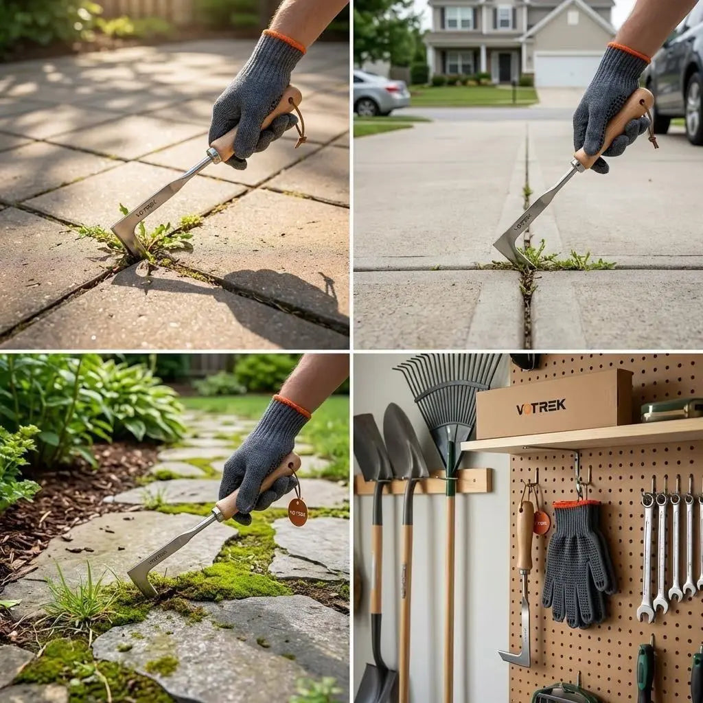 Stainless Steel Crack Weeder Tool 🌿