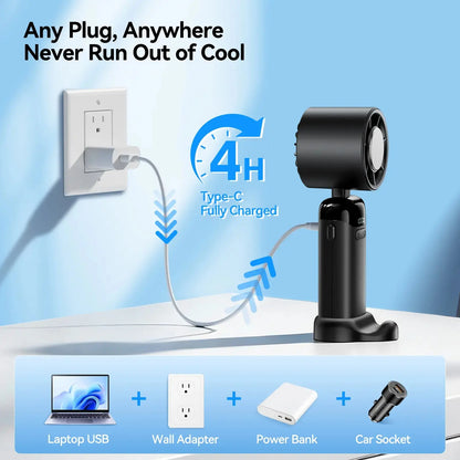 Upgraded Multifunction Portable Turbo Fan 🌬️❄️