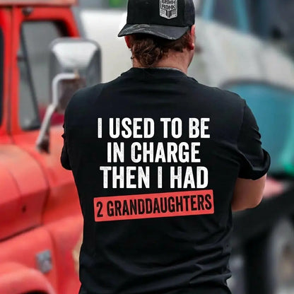 "I Used To Be In Charge..." Grandpa Humor T-Shirt 👴👑