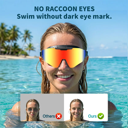 Wide View Swim Goggles with Earplugs (2-Pack) 🏊‍♂️💦