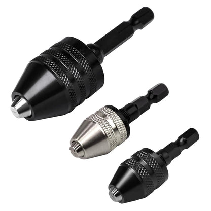 2-Piece Keyless Drill Chuck Adapter Set 🛠️⚡