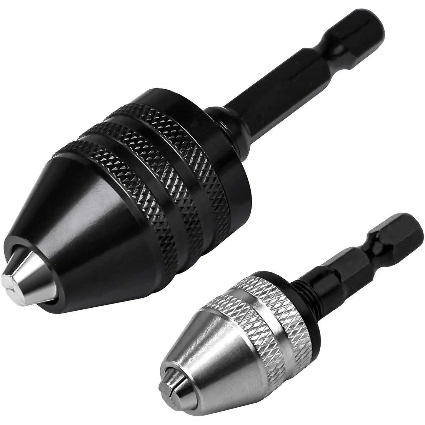 2-Piece Keyless Drill Chuck Adapter Set 🛠️⚡