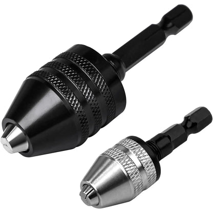 2-Piece Keyless Drill Chuck Adapter Set 🛠️⚡