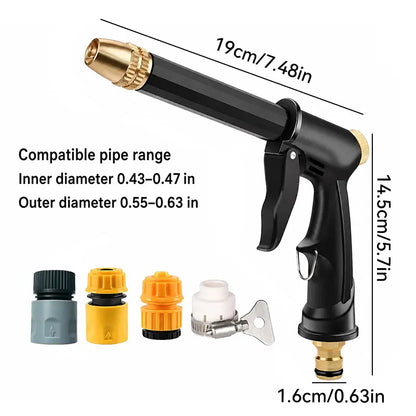 Portable High-Pressure Hose Nozzle Sprayer 💦