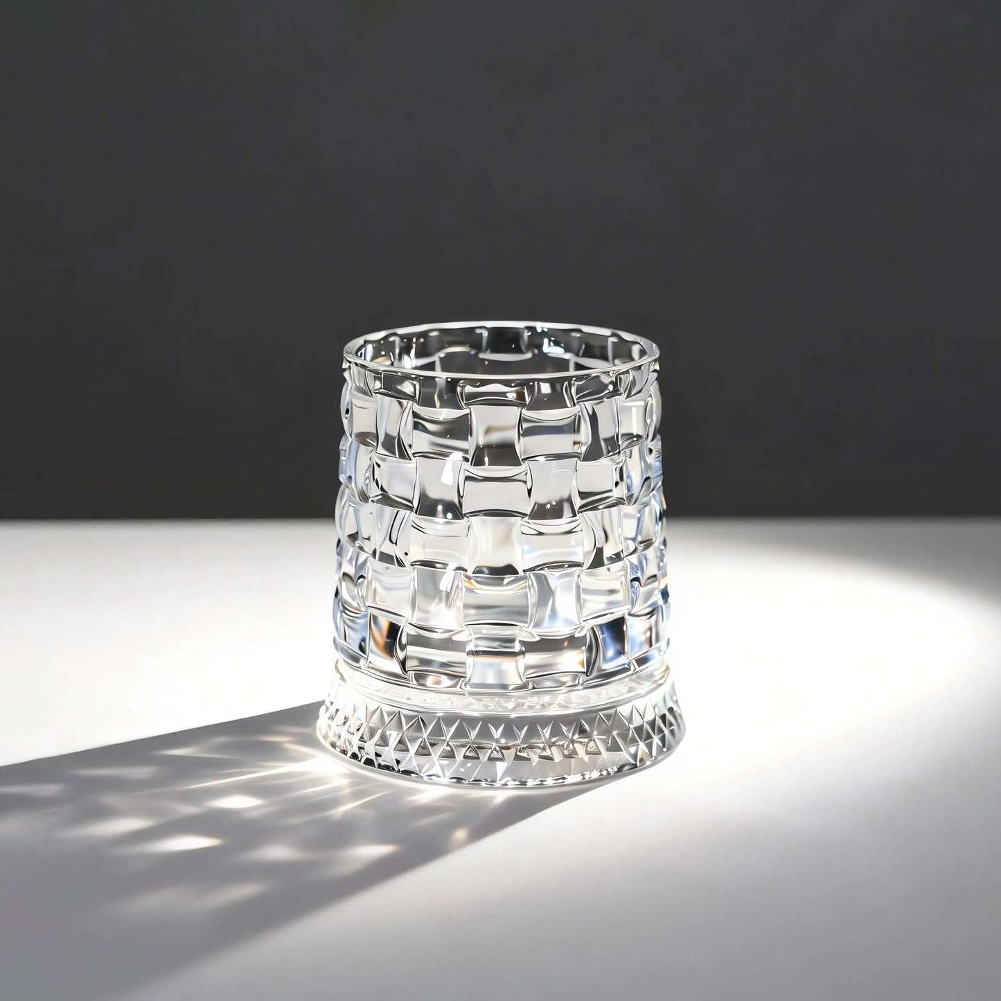 Luxury 360° Spinning Crystal Glass 💎✨