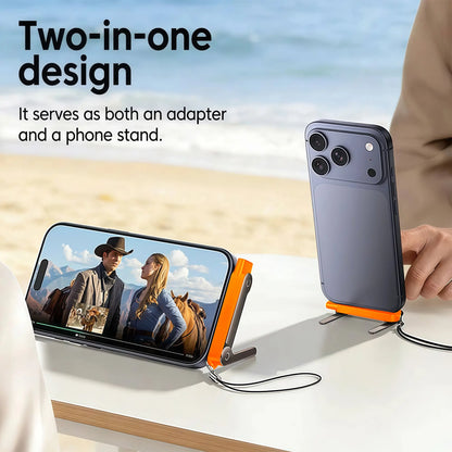 🔥240W 360° Rotating Stand 2-in-1 Charging Cable