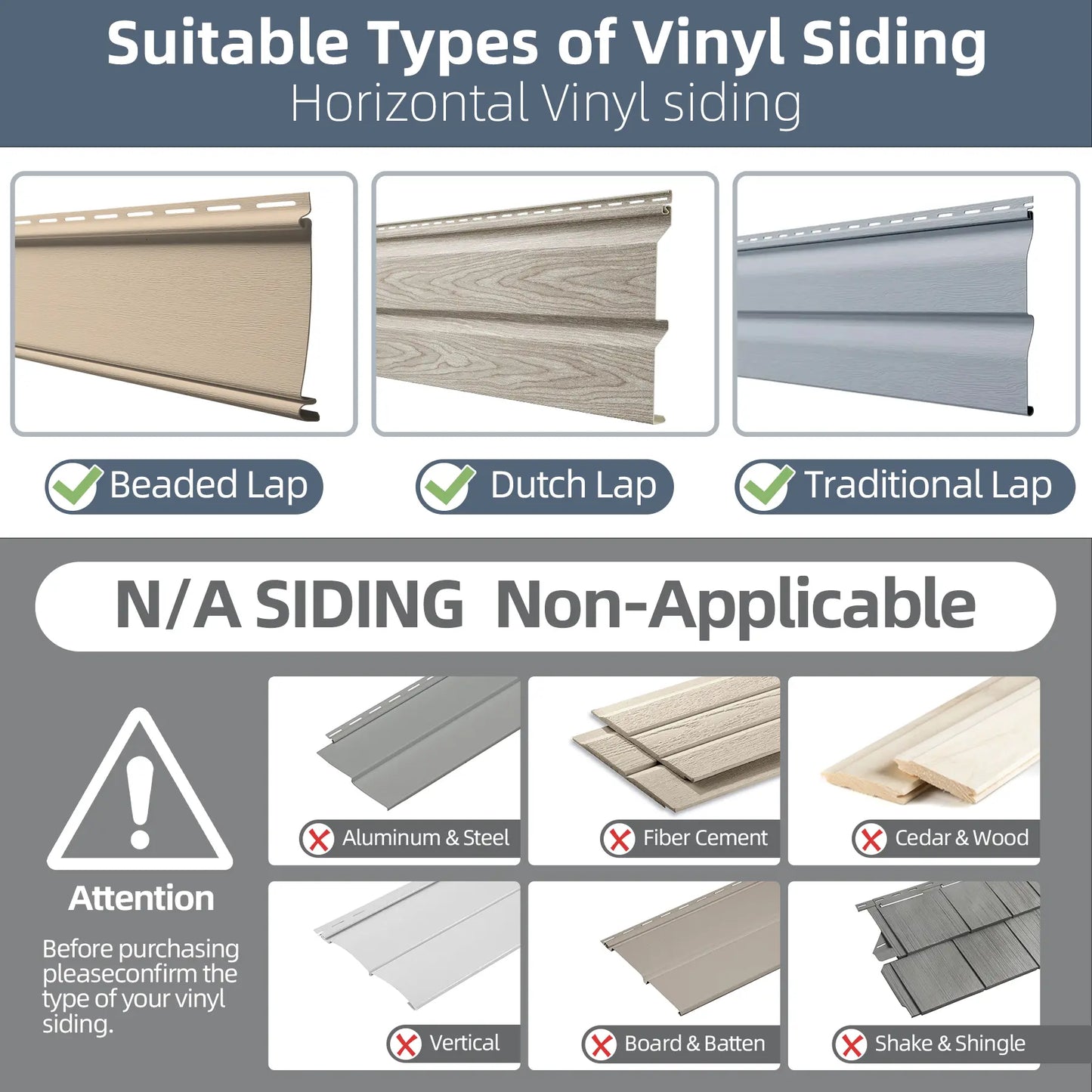 Heavy-Duty Stainless Steel Vinyl Siding Hooks (10-Pack) 🏡⚓