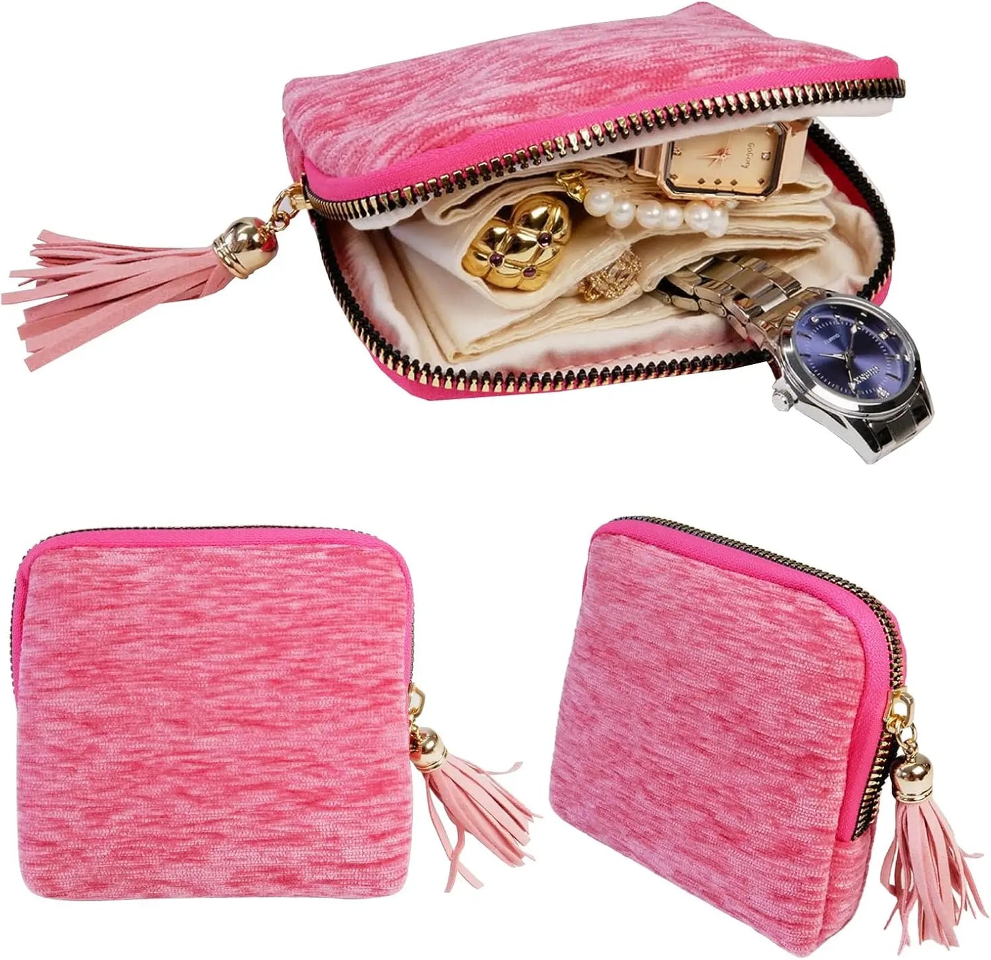 Portable Travel Jewelry Organizer Bag 💎🧳