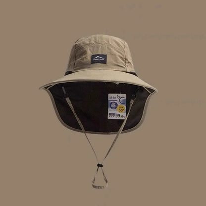 Unisex Outdoor Sun Protection Fisherman Hat with Neck Flap 🌞🧢