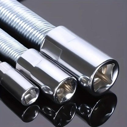 1/2 Inch 35cm Socket Ratchet Wrench & Flex Shaft Set 🔧🚗