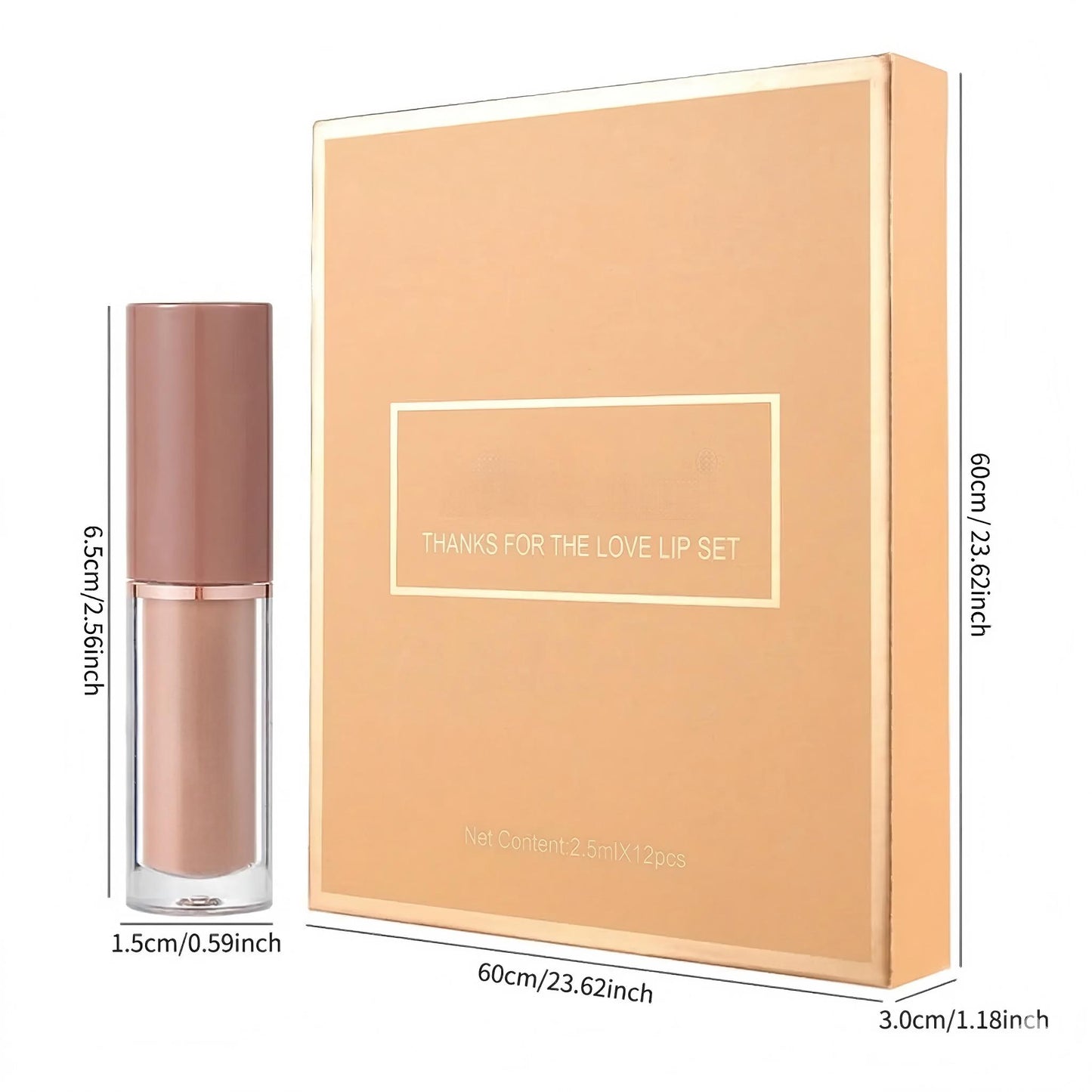 [💥LIMITED DEAL] 💄 12-Color Liquid Lipstick Gift Set
