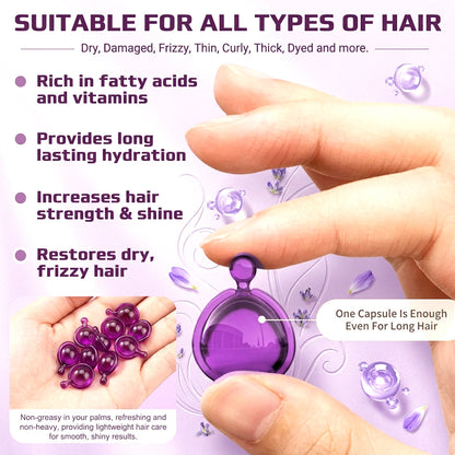 Multivitamin Moroccan Oil Hair Serum Capsules