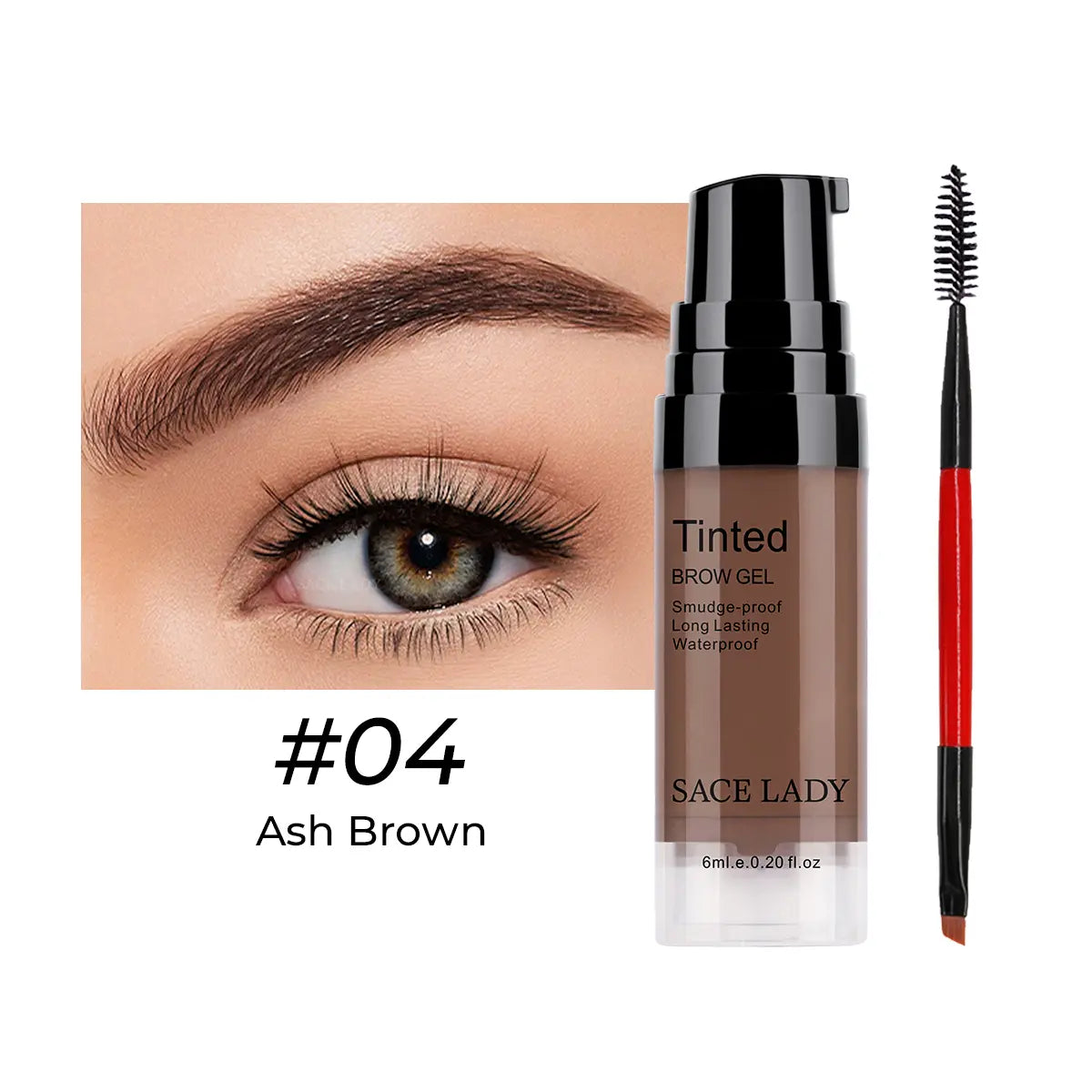 3D Waterproof Long-Lasting Tinted Brow Gel Kit