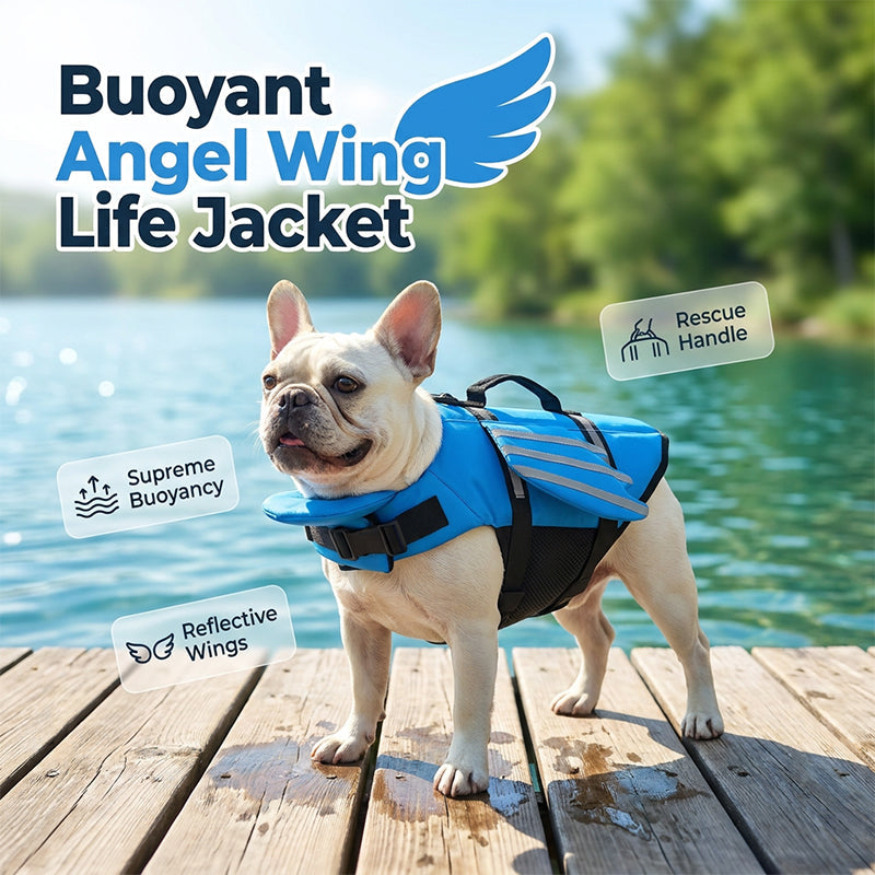 🚤 Ready to Swim! Secure Dog Life Jacket 💦