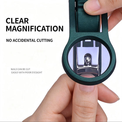 🔍 ClearView Easy-Grip Magnifying Nail Clipper