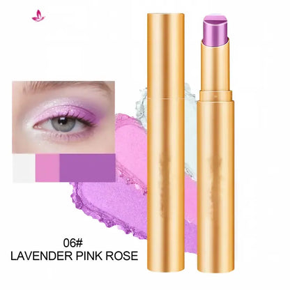 ✨ Tri-Color Gradient Eyeshadow Stick