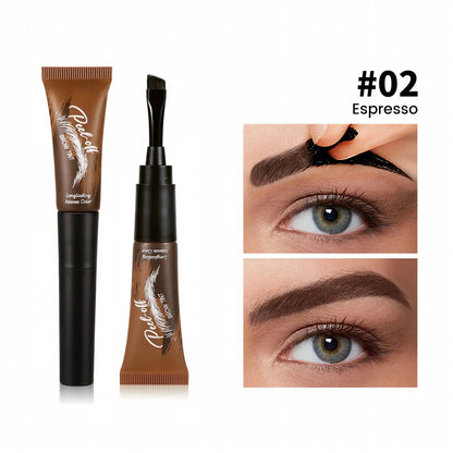 ✨ Peel-Off Brow Tint Gel – 3-Day Waterproof Longwear for Effortless Defined Brows