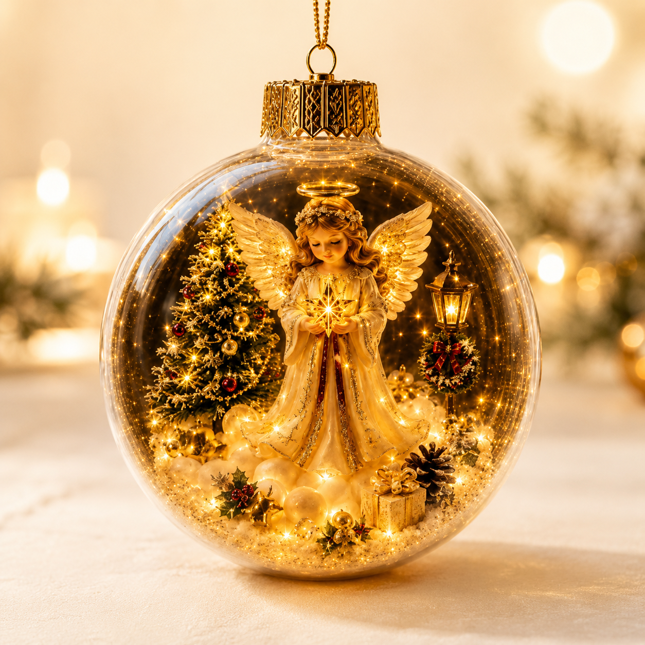 ✨ Magical Illuminated 3D Christmas Baubles – Bring Your Tree to Life!