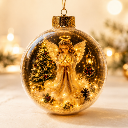 ✨ Magical Illuminated 3D Christmas Baubles – Bring Your Tree to Life!