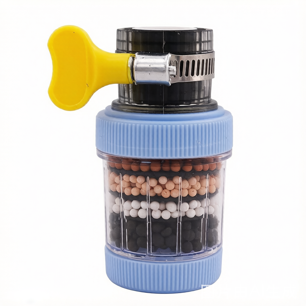 360° Rotating Faucet Water Filter (10 Extra Filters Included) – Anti-Splash Tap Purifier