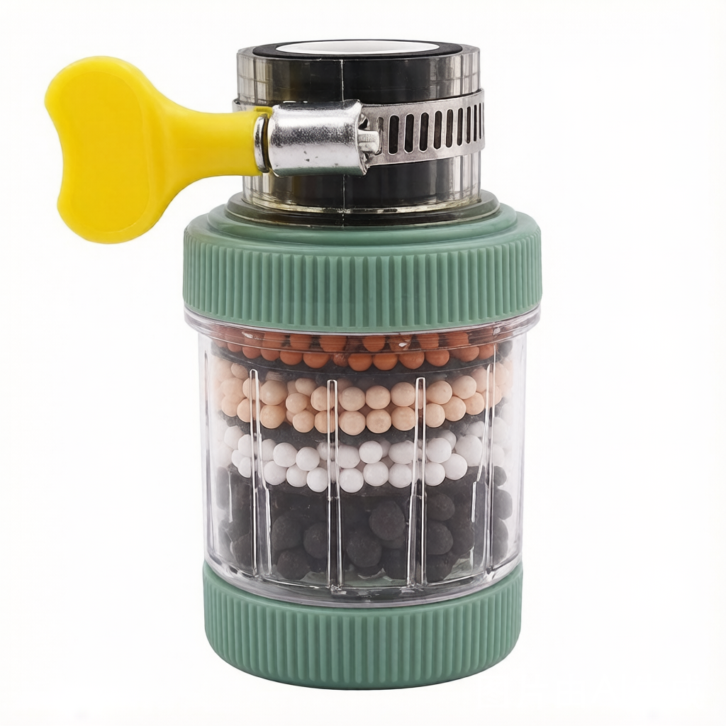 360° Rotating Faucet Water Filter (10 Extra Filters Included) – Anti-Splash Tap Purifier