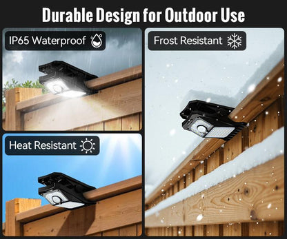 Solar Rechargeable Clip Light - Motion Sensor