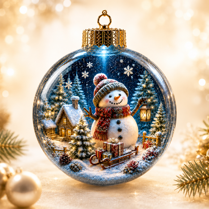 ✨ Magical Illuminated 3D Christmas Baubles – Bring Your Tree to Life!