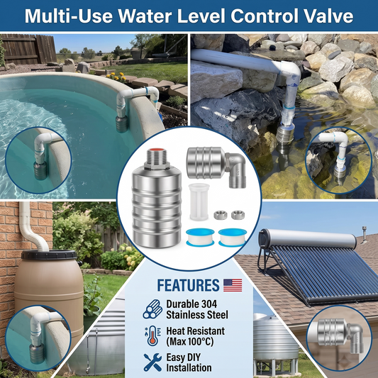 💧Automatic Water Level Control Valve | 🛡️304 Stainless Steel🌊