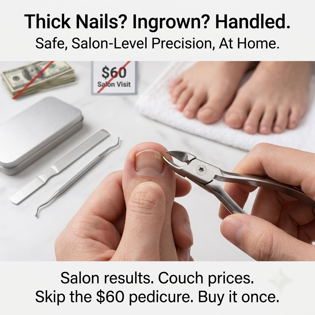 ✂️Professional Heavy-Duty Ingrown Toenail Clippers Set | Stainless Steel