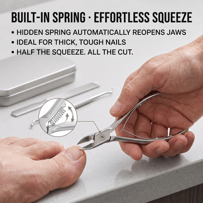 ✂️Professional Heavy-Duty Ingrown Toenail Clippers Set | Stainless Steel
