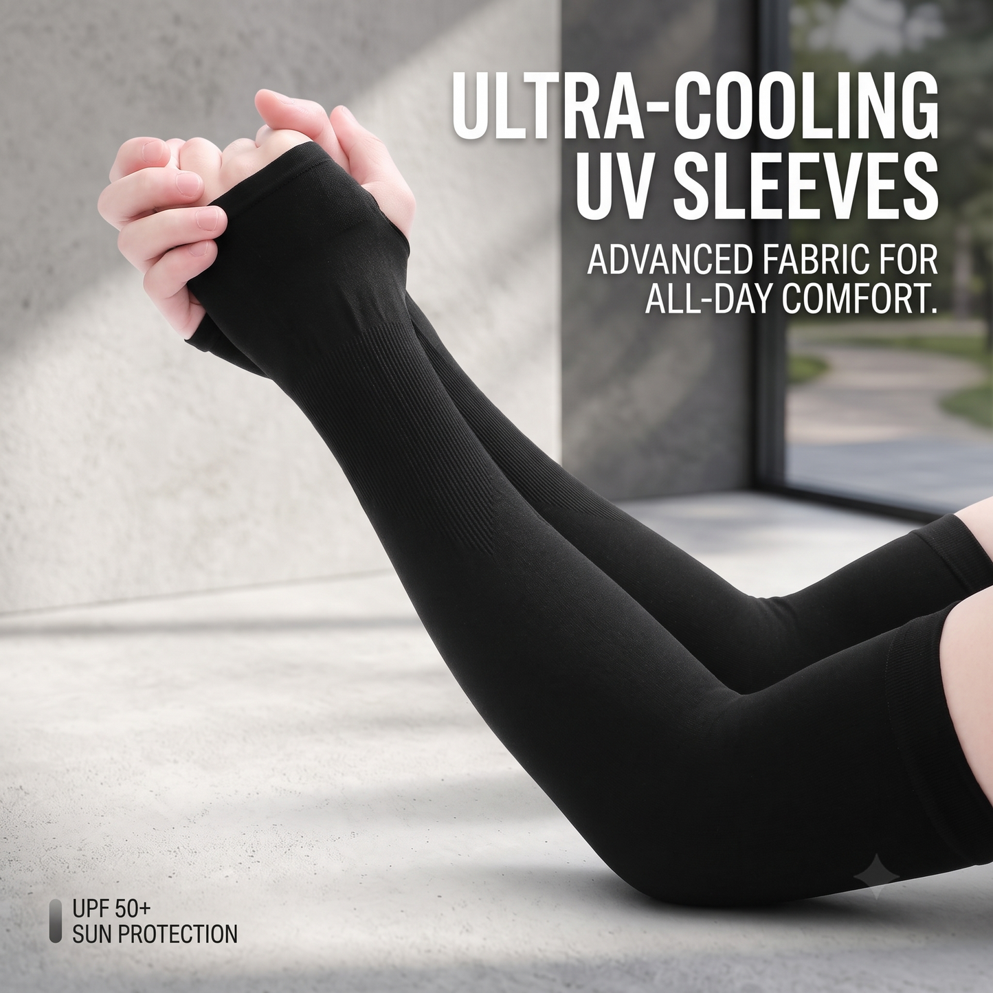 🧊UPF 50+ Cooling Arm Sleeves - UV Sun Protection for Men & Women❄️