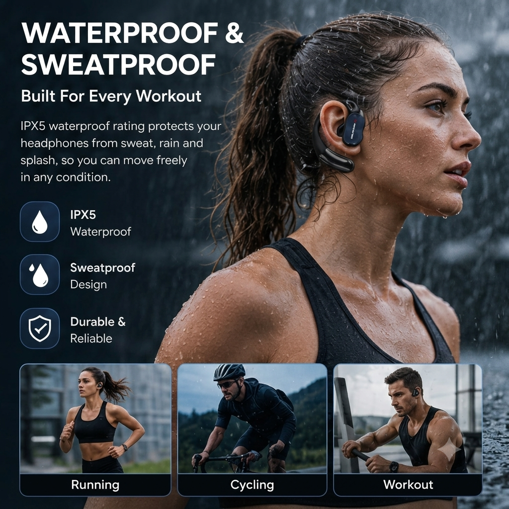 🔥New Arrival | Headphones Bluetooth with Dual-Fold Design
