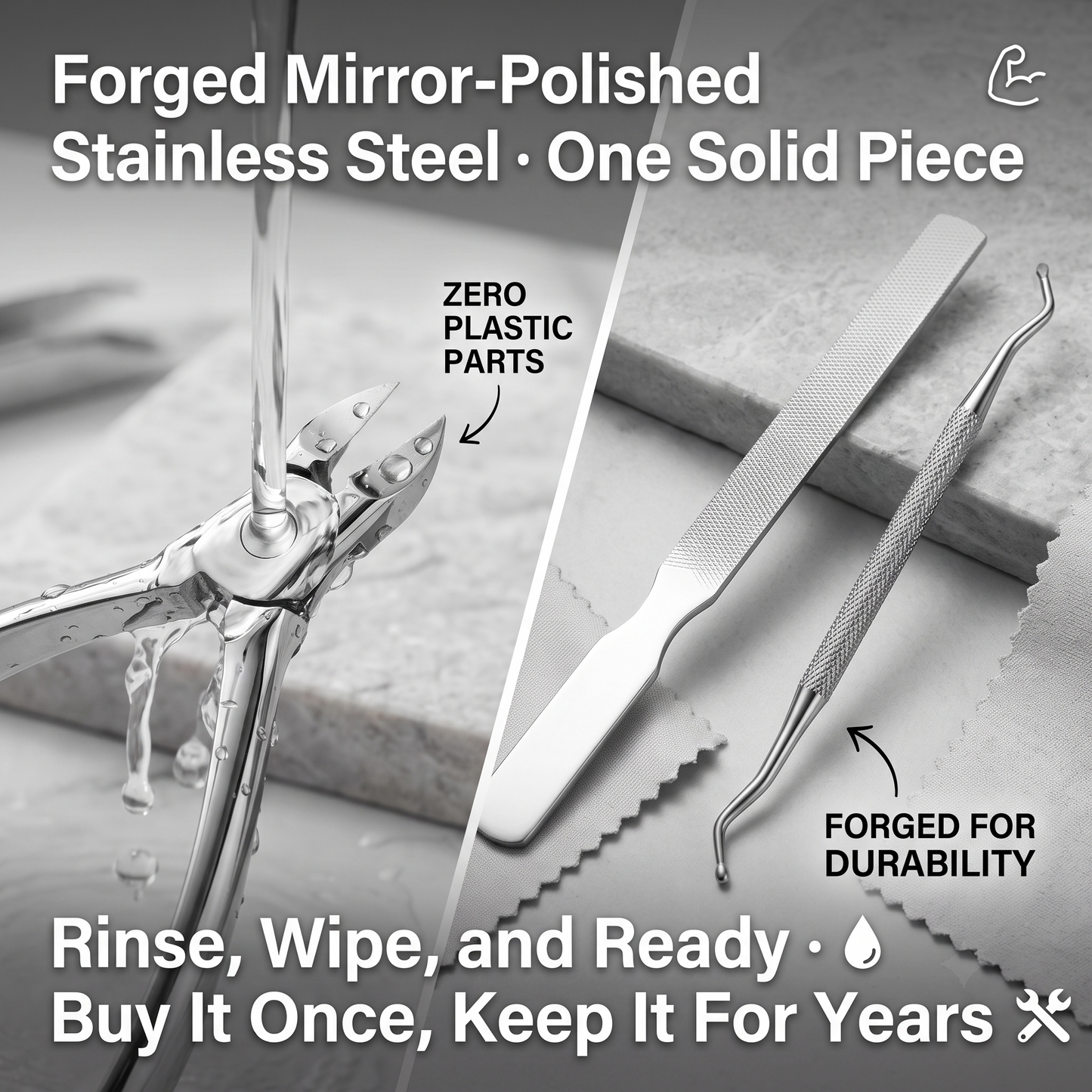 ✂️Professional Heavy-Duty Ingrown Toenail Clippers Set | Stainless Steel