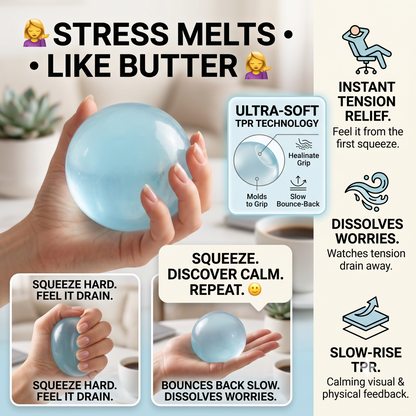 🎨Aesthetic Sensory Stress Relief Balls - 2 Cute Designs | BrandName🎁