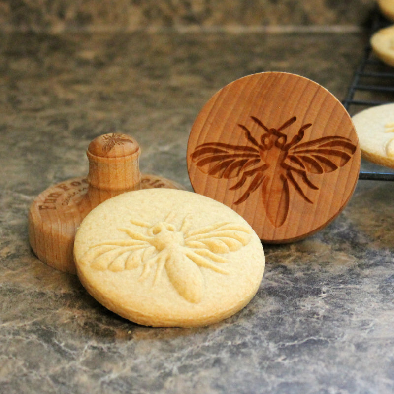 Cozy Impressions – Handcrafted Wooden Cookie Stamp Collection
