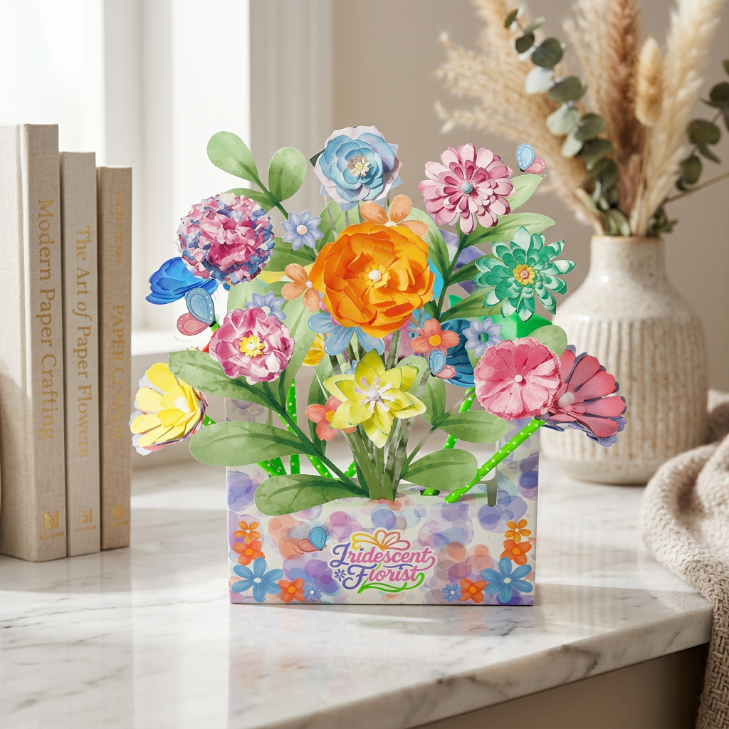 Paper Flower Craft & Science Kit