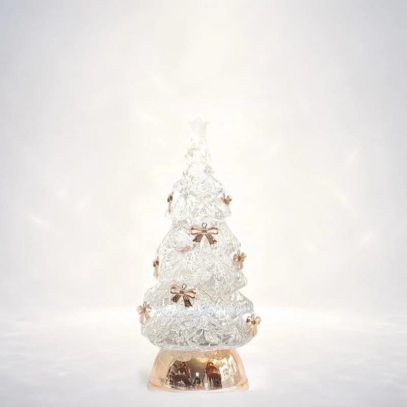 🎄❄️ Illuminated Musical Christmas Snow Globe Lantern – Light-Up Swirling Snow Holiday Decor ✨🎵