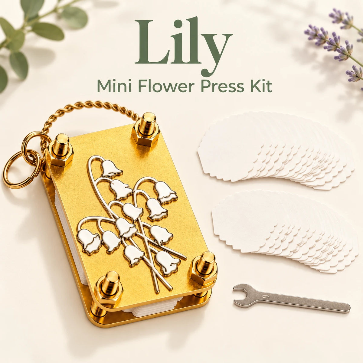 Mini Flower Press Kit 🌸 Press Petals & Clovers on the Go