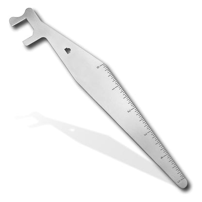 🔧 Stainless Steel Utility Pry Tool 📏 Multi-Purpose EDC Design