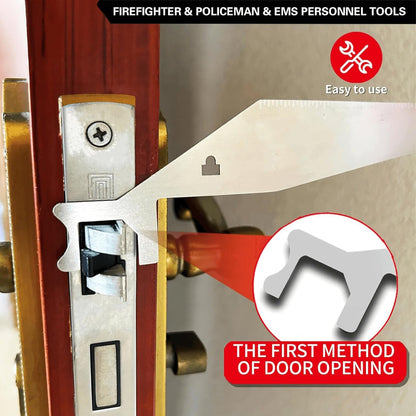🔧 Stainless Steel Utility Pry Tool 📏 Multi-Purpose EDC Design